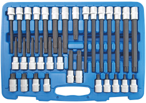 Schraubendreheinsätze, 1/2", RB-Profil, M5-M14, 32-teilig