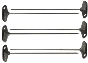 T-Griff Schraubendrehersatz, T-Profil, T10-T30, extra lang, 6-teilig