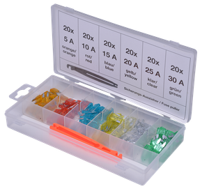 Sicherungs-Sortiment, 121-teilig