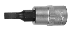 Schraubendreheinsatz, 1/4", Schlitz, 4 mm